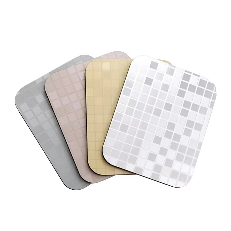 Metal Texture Carbon Crystal Wall Panel