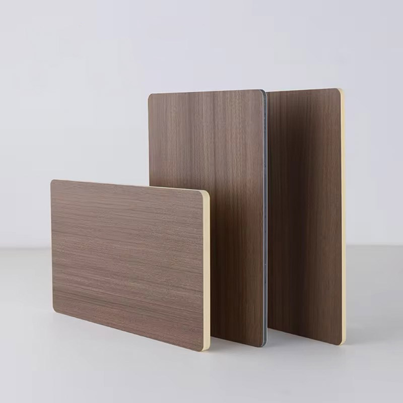 Wood Texture Carbon Crystal Wall Panel